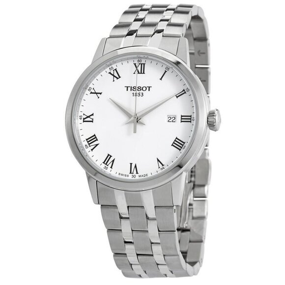 NWT Tissot Fashion Men's Quartz Steel Authentic Watch - Picture 1 of 3